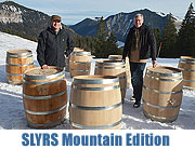 Startschuss für die neue SLYRS Mountain Edition: Erste Whisky-Fässer ziehen in die SLYRS „Schatzkammer“ im Skigebiet Spitzingsee  (©Foto: Thomas Plettenberg)